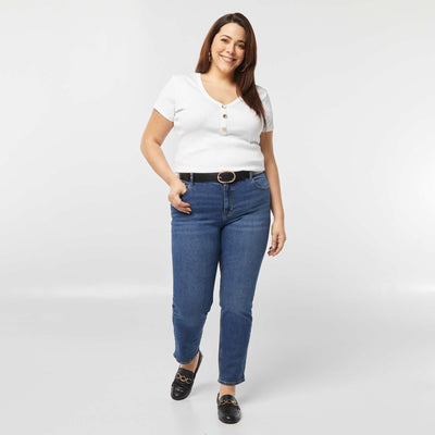 Jean regular L28 STONE