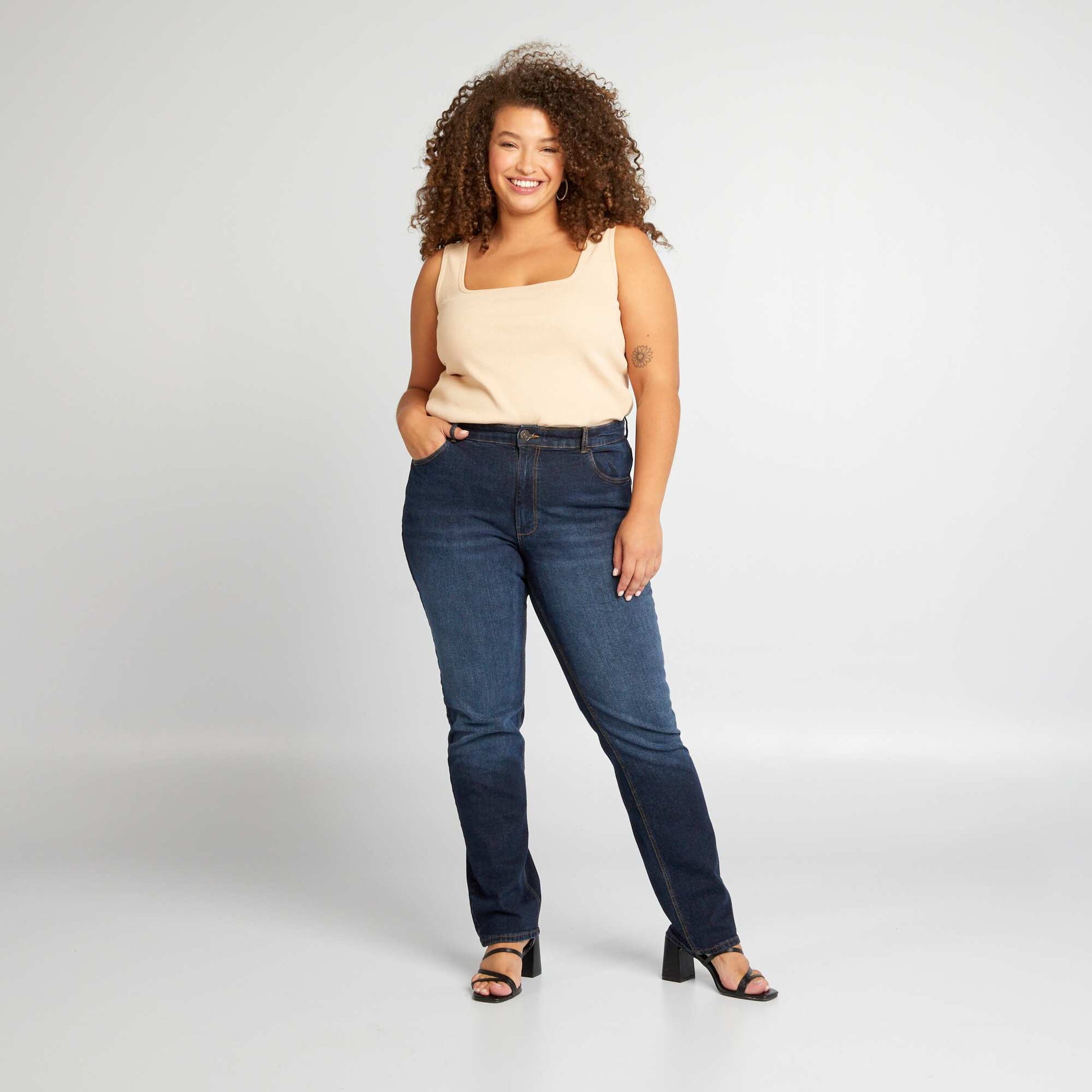 Jean regular L32 BRUT