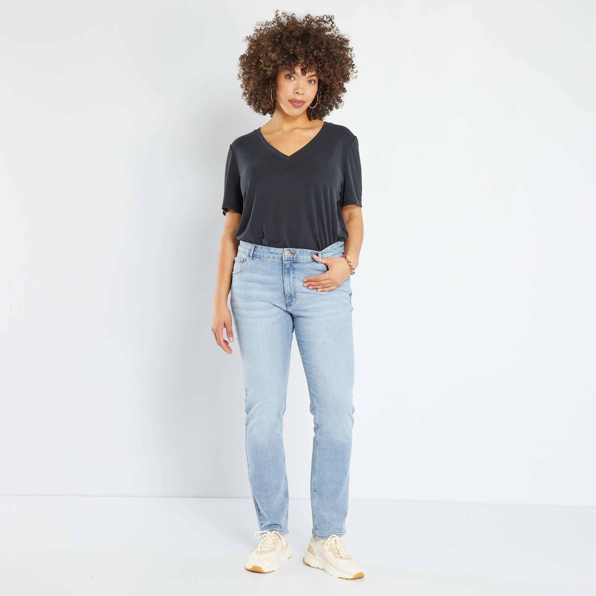 Jean regular L32 TRIPLE STONTE