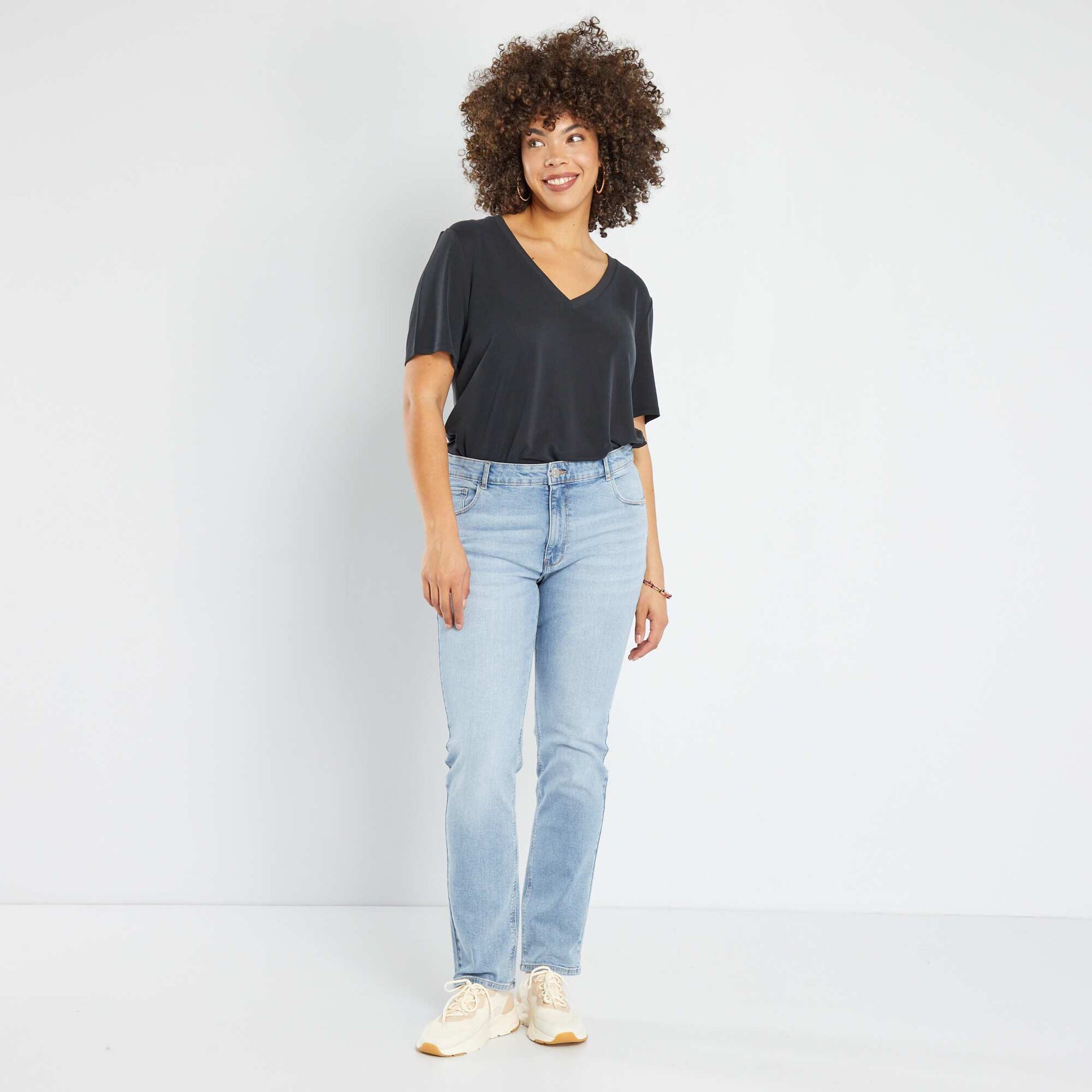 Jean regular L34 TRIPLE STONE