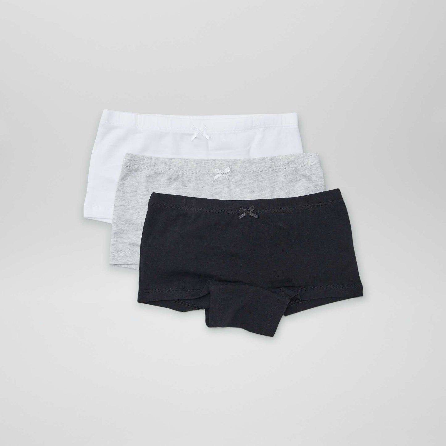 Lot de 3 shortys Blanc/noir