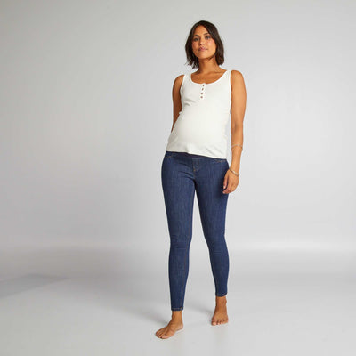 Jean grossesse skinny super stretch - Debut de grossesse - petit bandeau BRUT