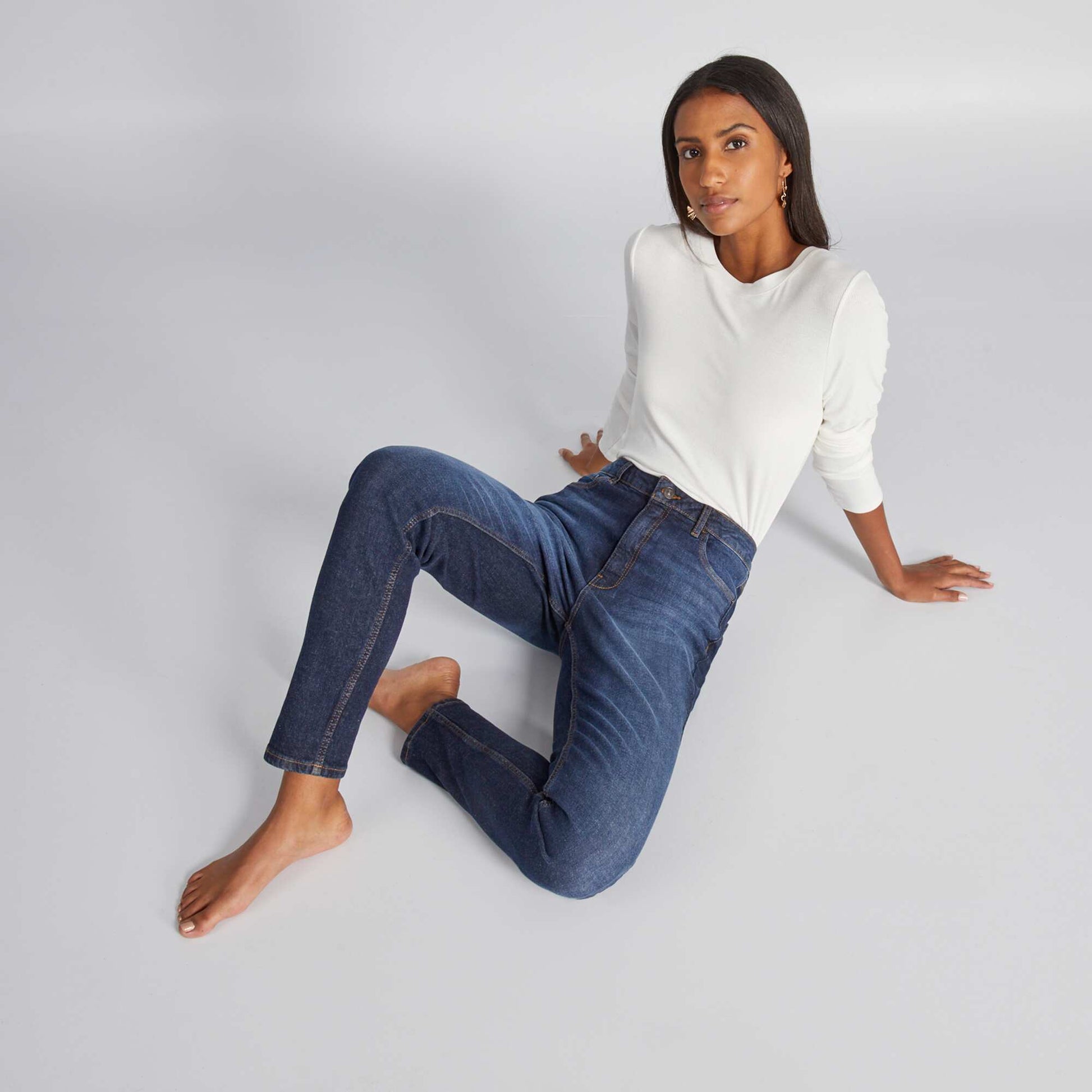 Jean slim en denim - 28L BRUT