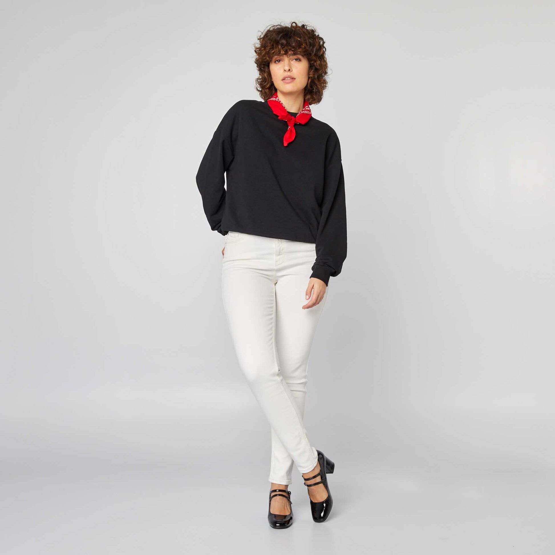 Jean slim en denim - 28L BLANC
