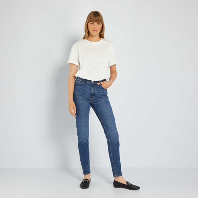 Pantalon slim en denim - 32L STONE