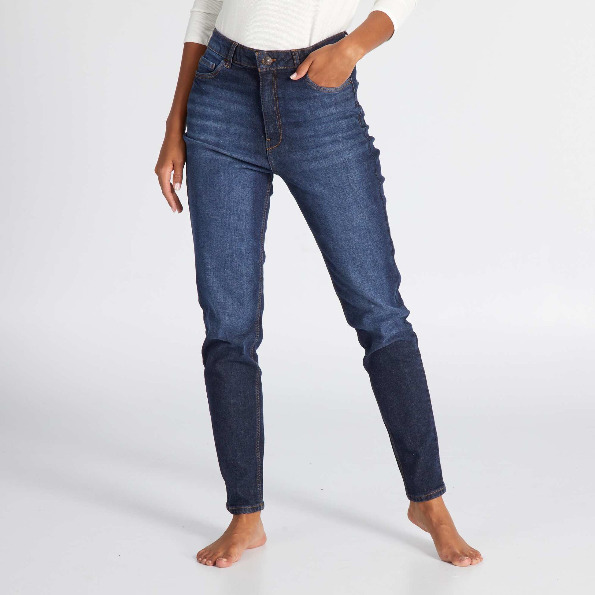 Pantalon slim en denim - L34 BRUT