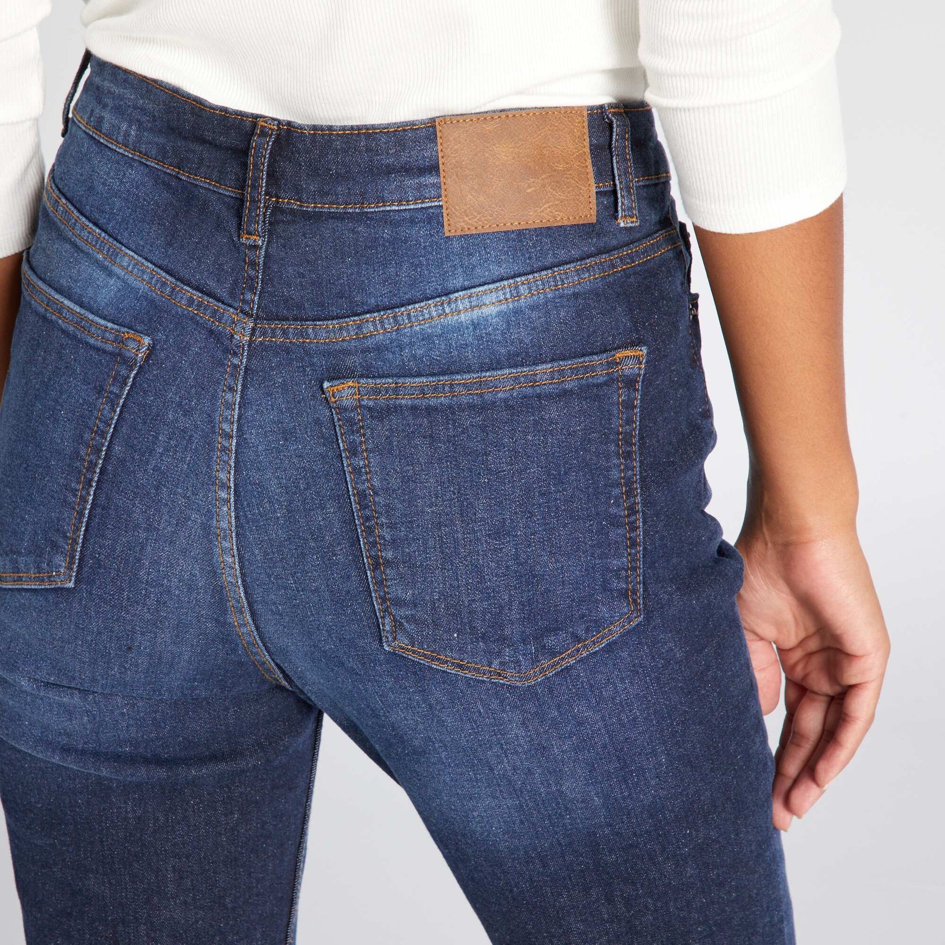Pantalon slim en denim - L34 BRUT