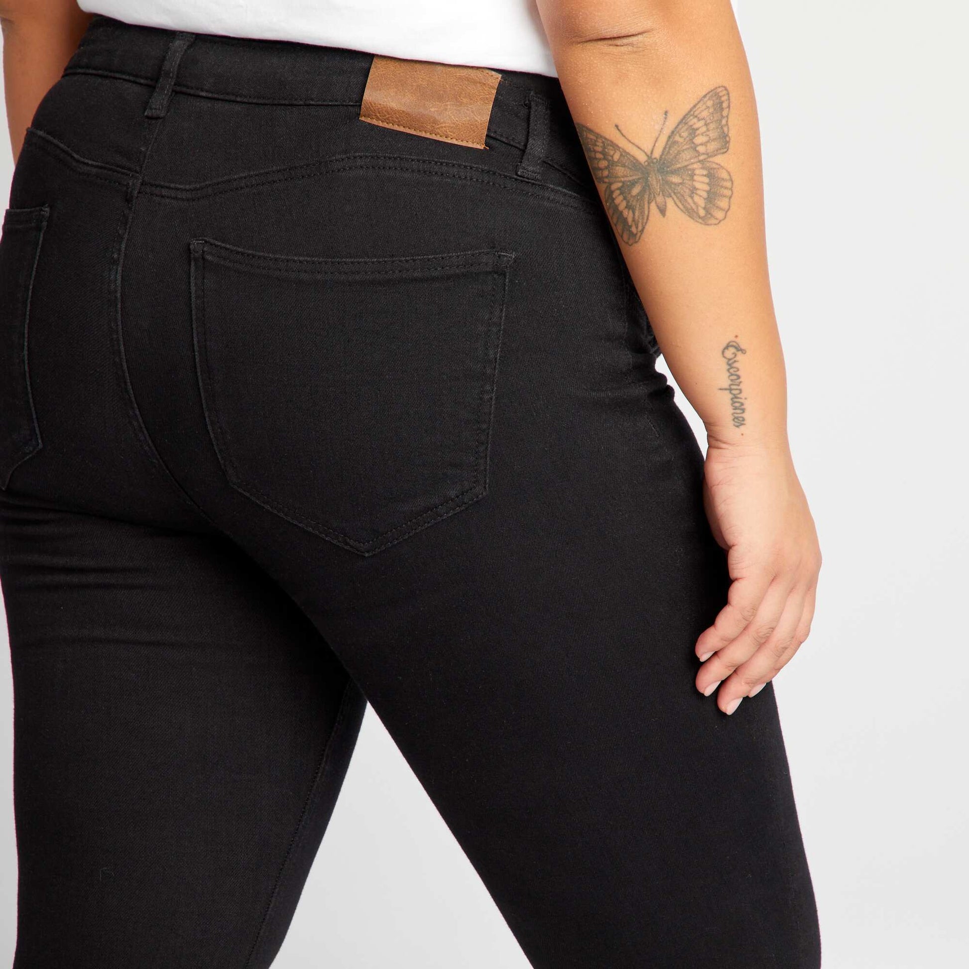 Jean grossesse skinny NOIR
