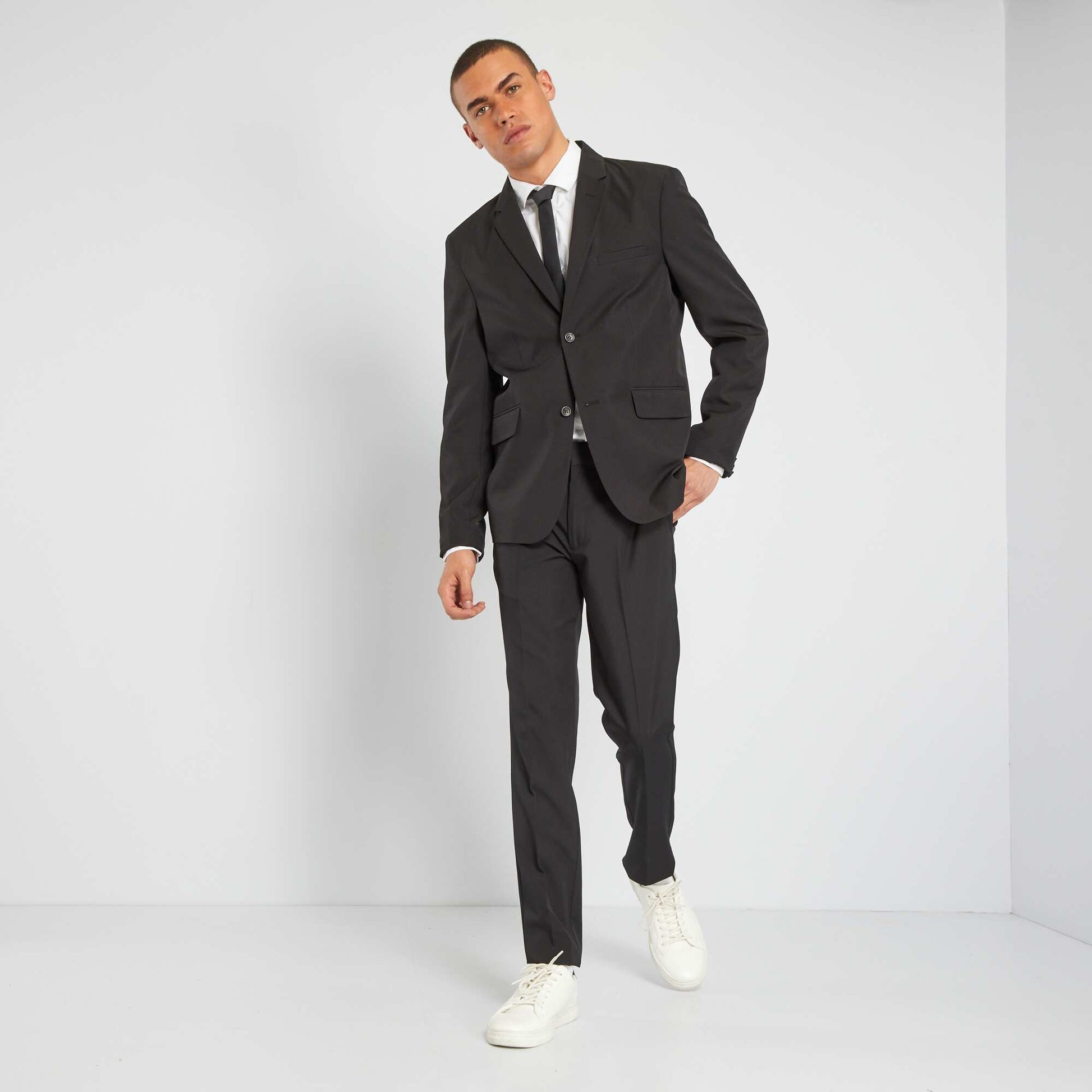 Veste de costume slim fit NOIR