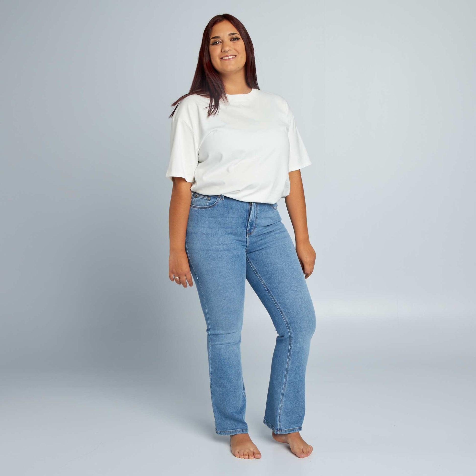 Jean flare/bootcut à 5 poches - L28 STONE