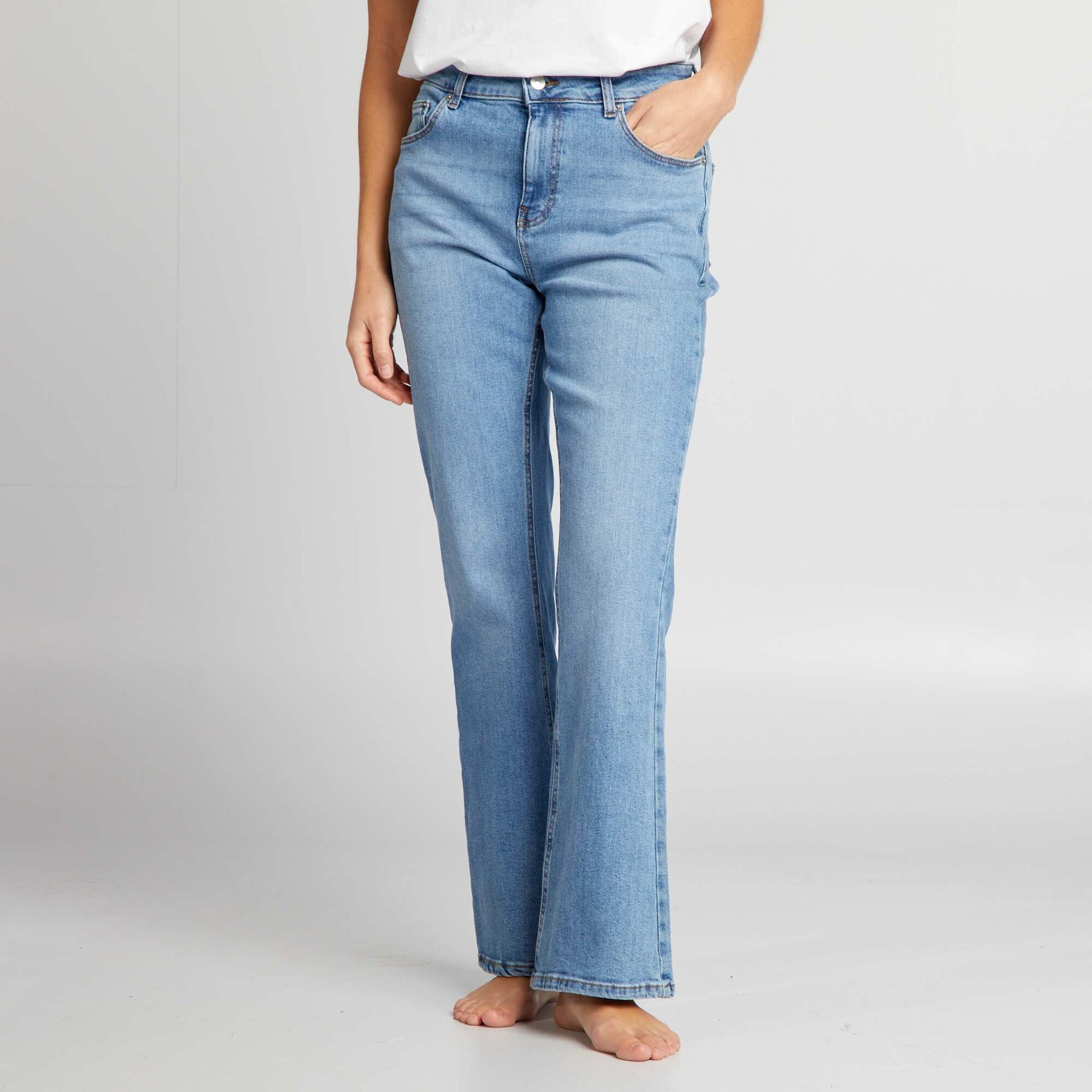 Jean flare/bootcut à 5 poches - L28 STONE