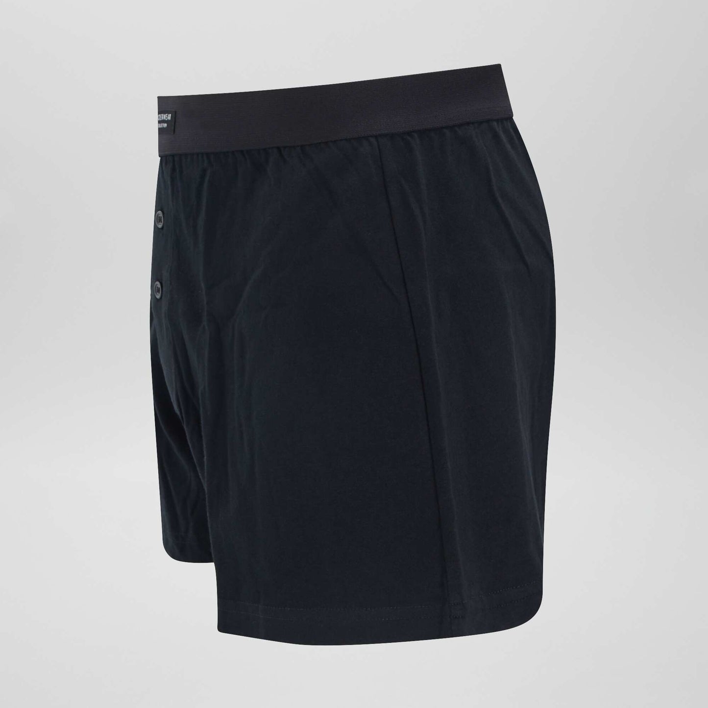 Lot de 3 boxers unis Gris/noir/blanc