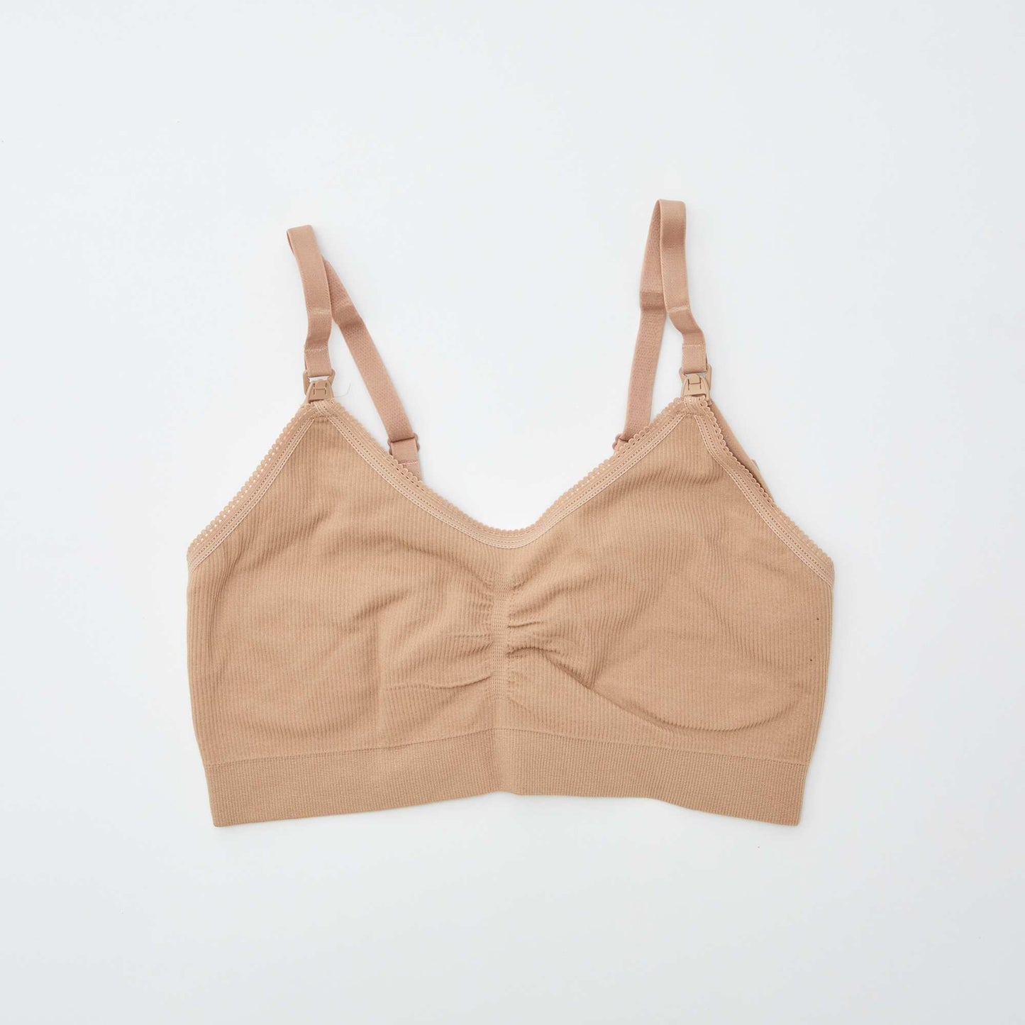 Lot de 2 soutiens-gorge d'allaitement Noir/beige