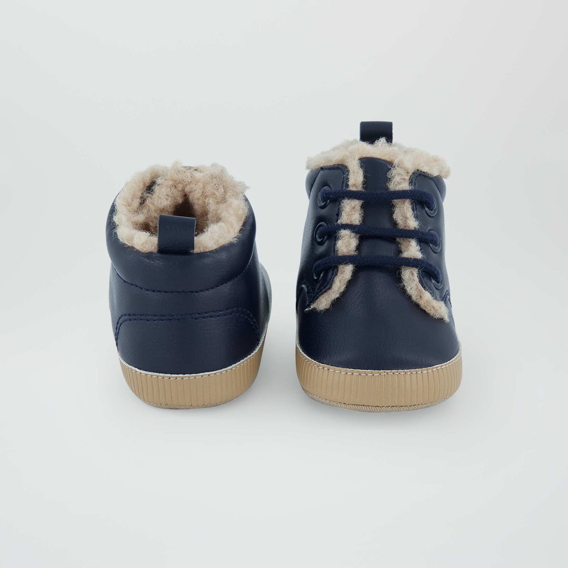 Baskets lacets Bleu