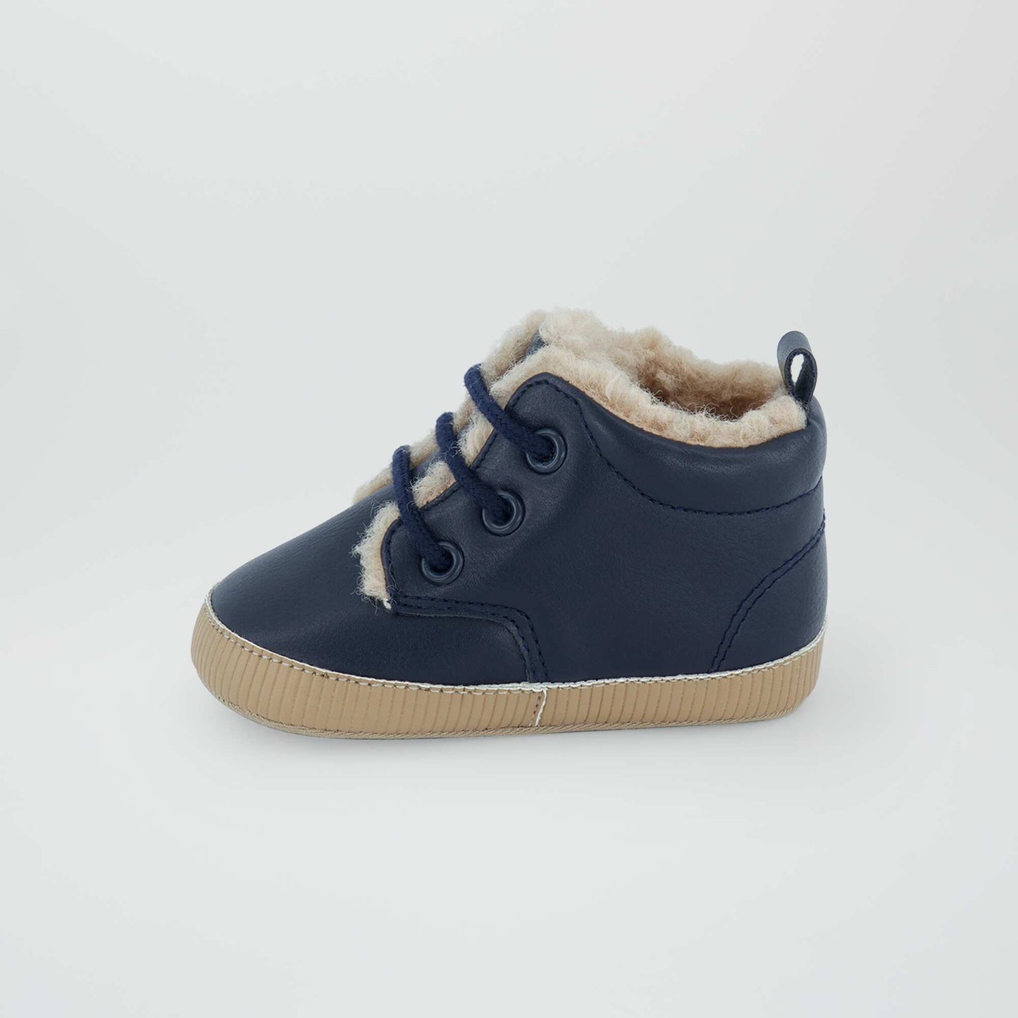 Baskets lacets Bleu