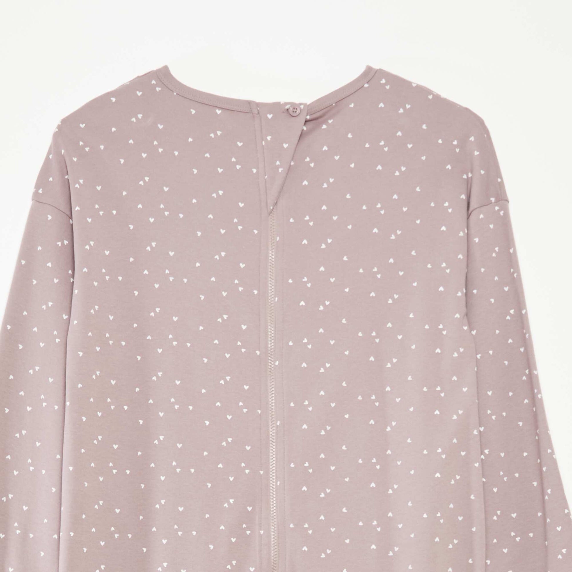 Combinaison de nuit avec ouverture zippée - So Easy ROSE