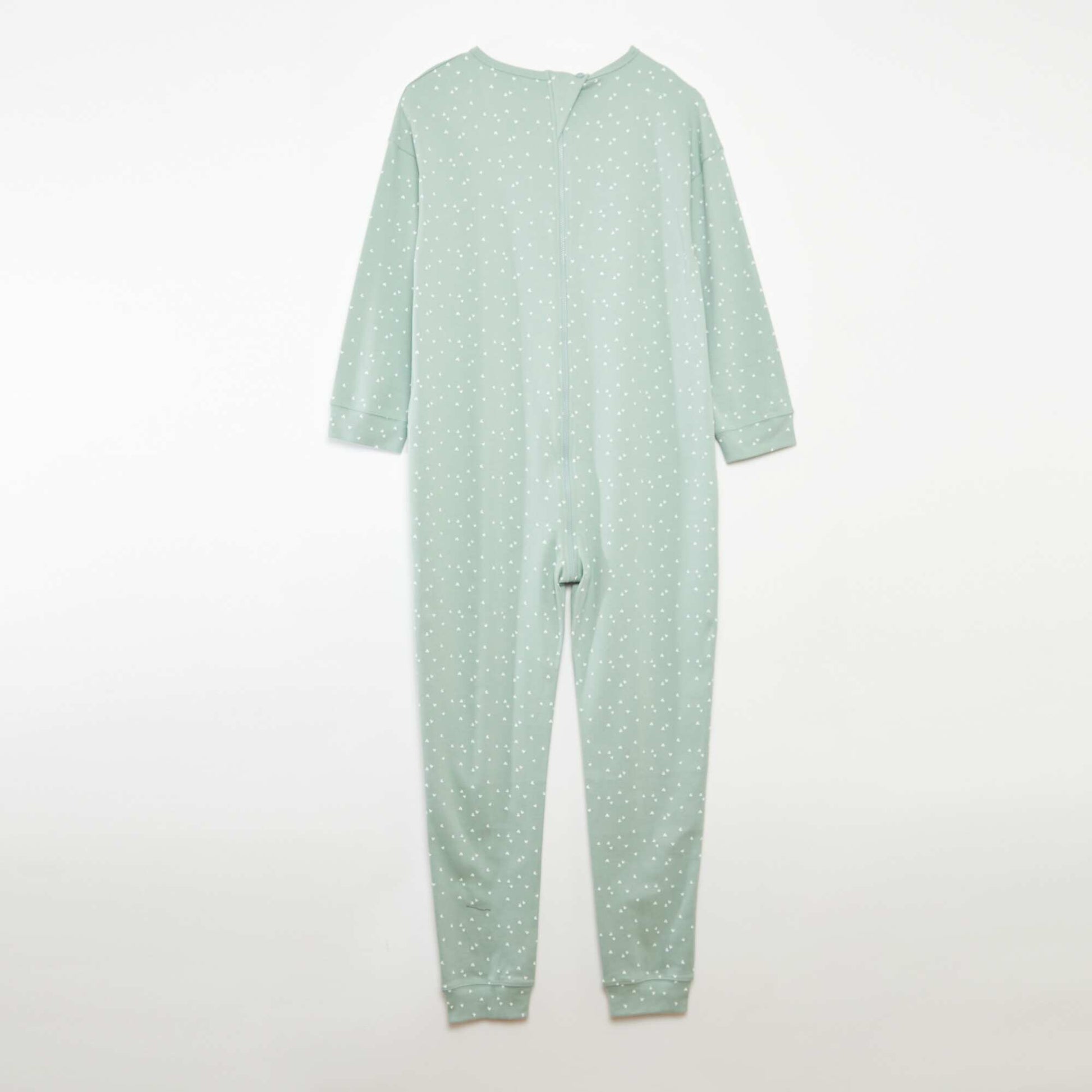 Combinaison de nuit avec ouverture zippée - So Easy VERT