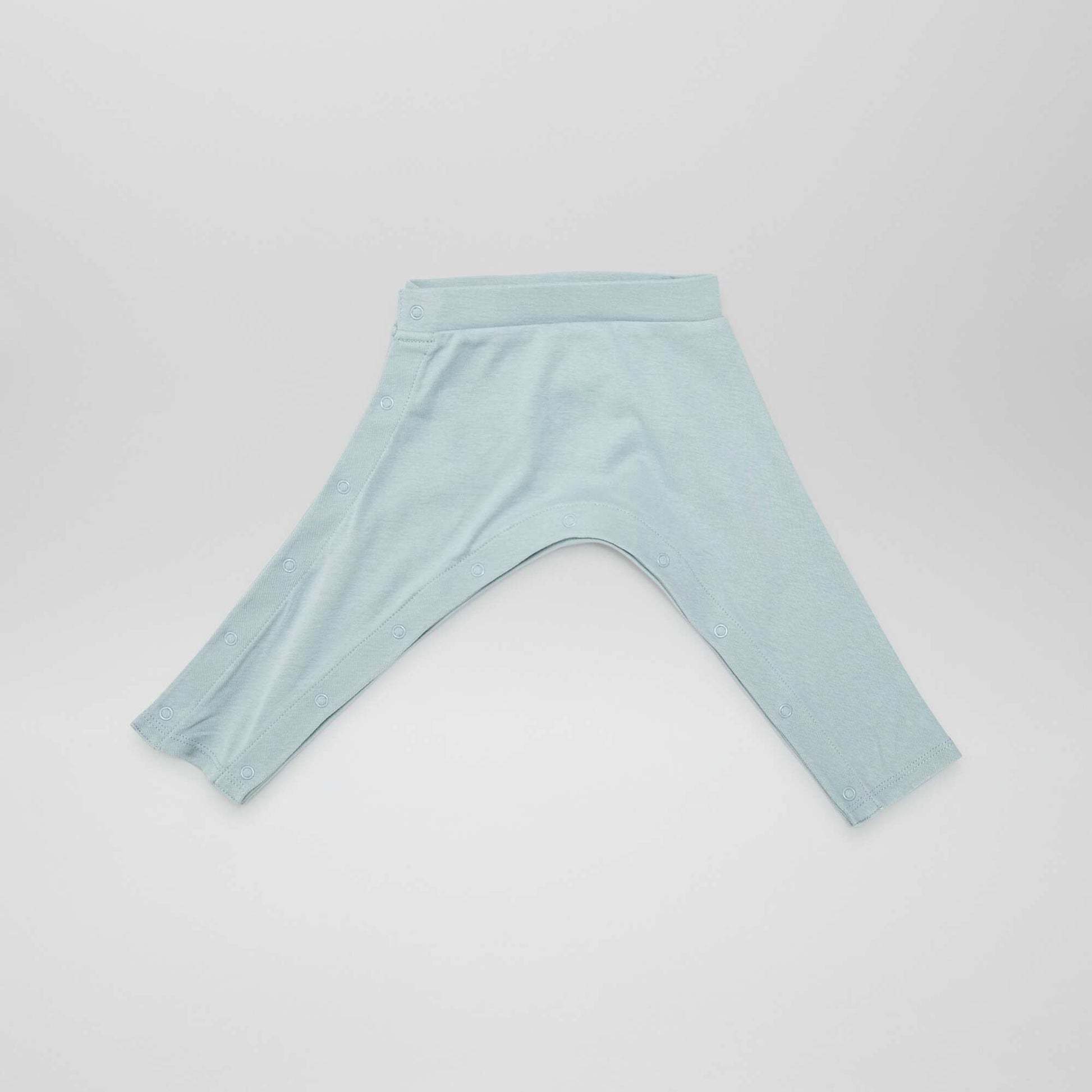 Lot de 2 leggings avec pressions - So Easy BLANC/VERT
