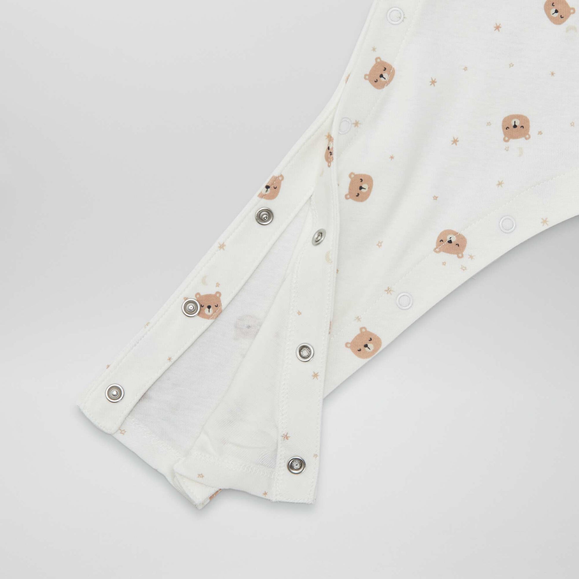 Lot de 2 leggings avec pressions - So Easy BLANC/VERT