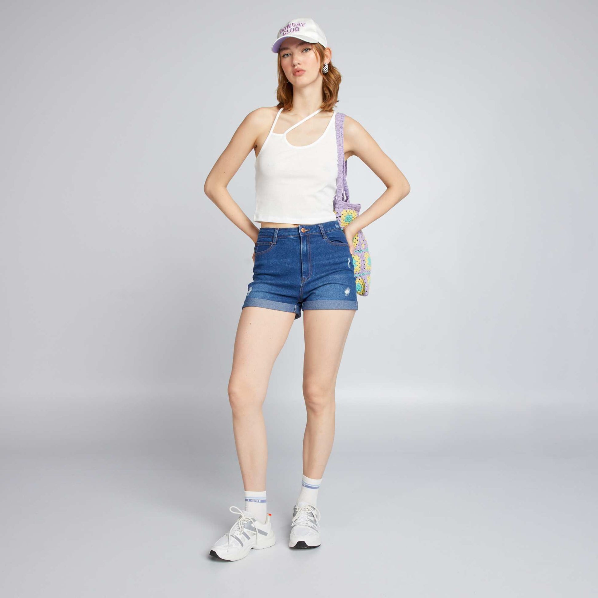 Bretelles Débardeur Jaune D Bardeur Fines Bretelles Jaune – Kiabi