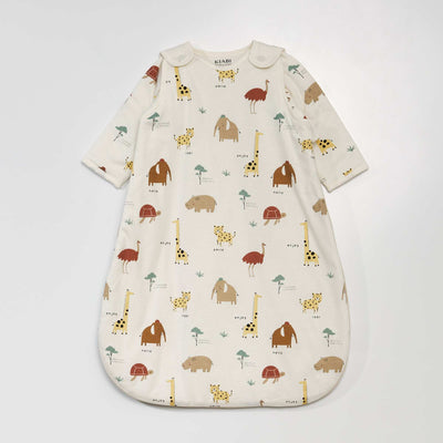 Gigoteuse 'Safari' avec manches longues amovibles BEIGE / SAFARI
