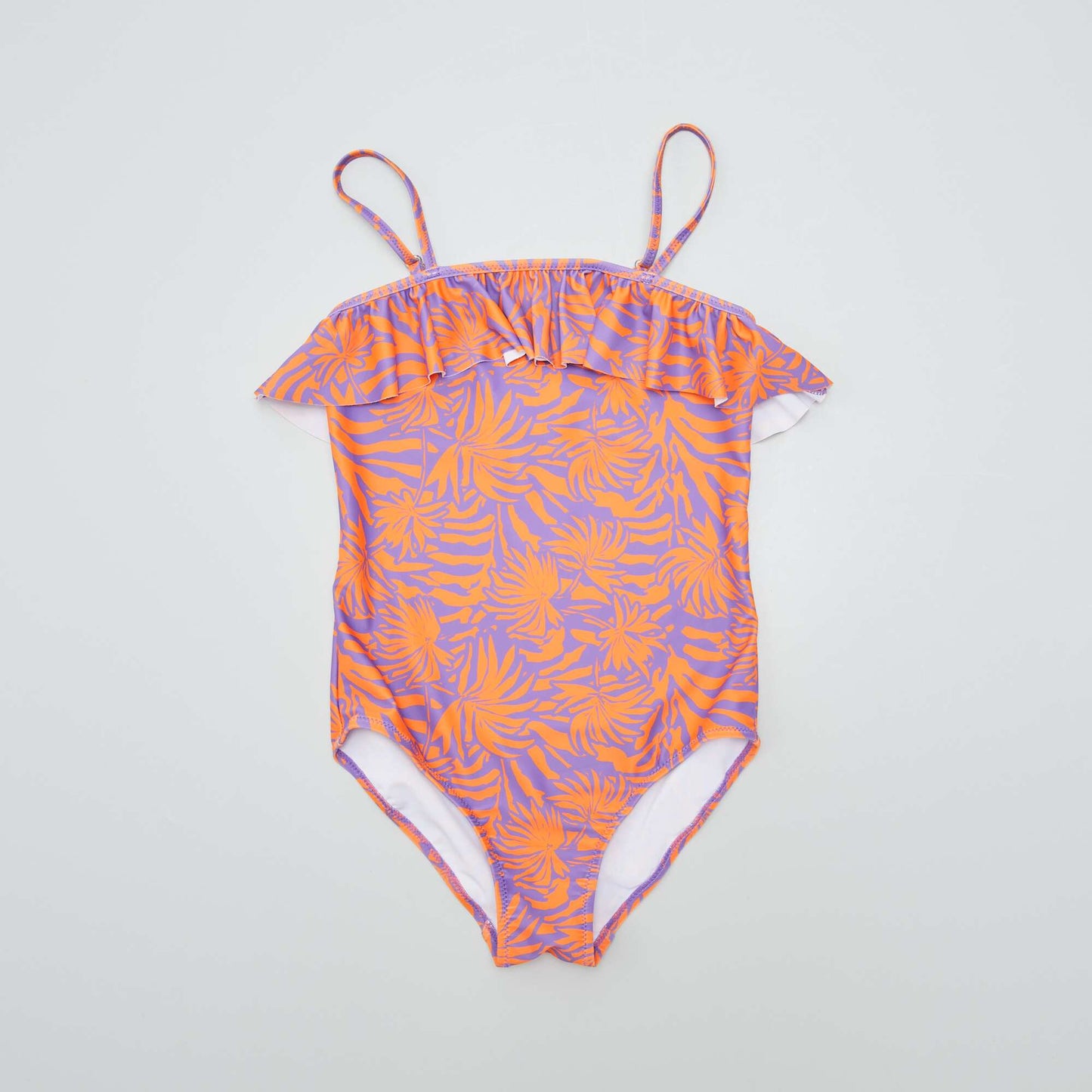 Maillot de bain 1 pi ce Orange/violet