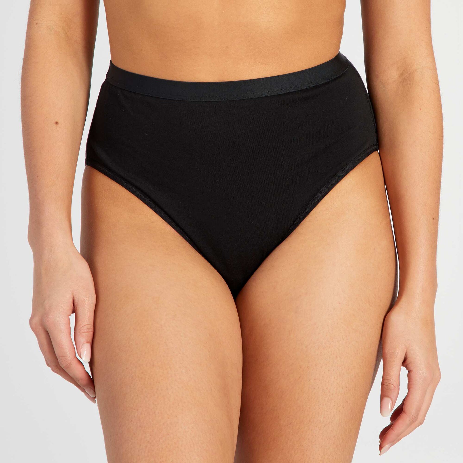 Lot de 2 culottes hautes - So Easy VERT/NOIR