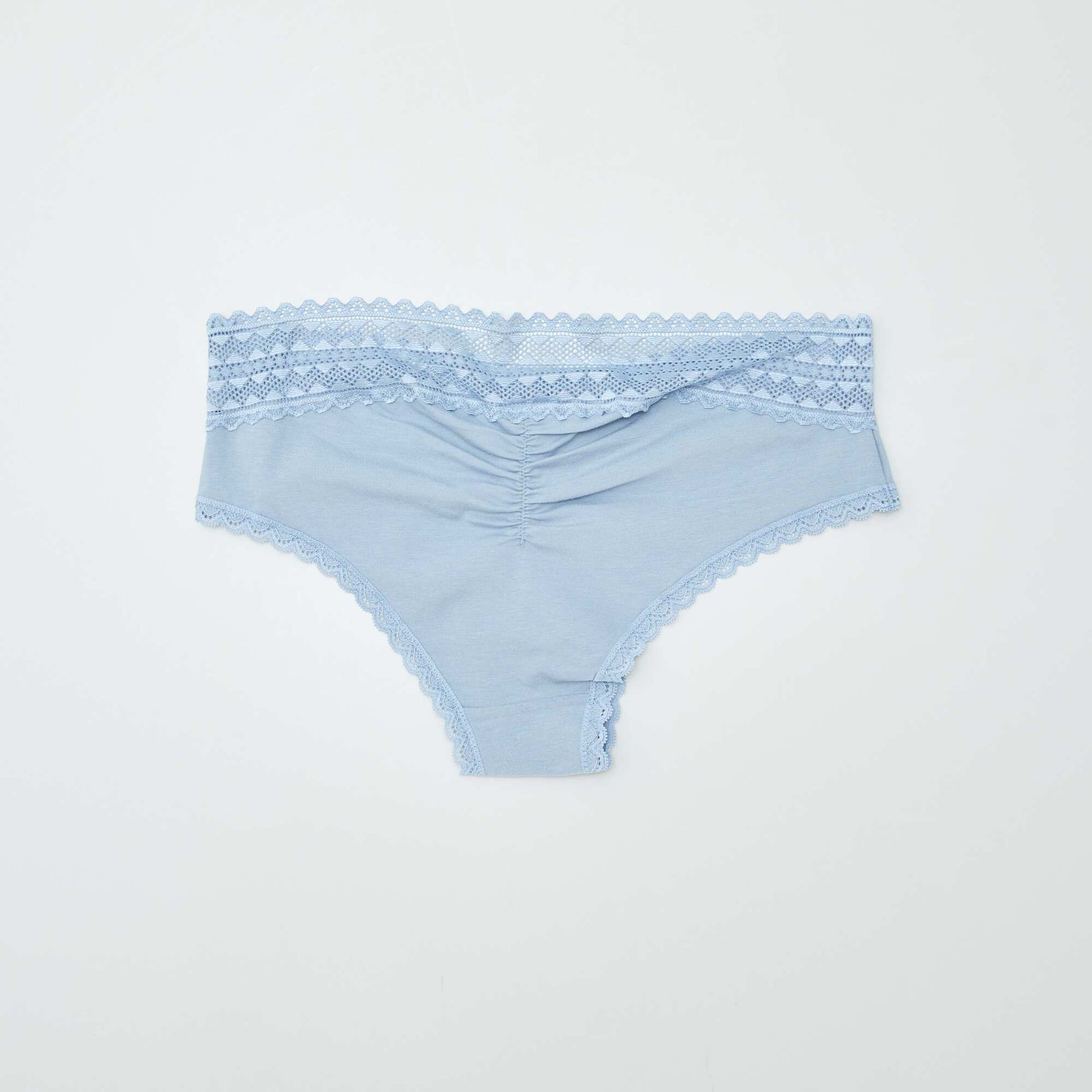 Lot de 3 shorties avec dentelle BLEU