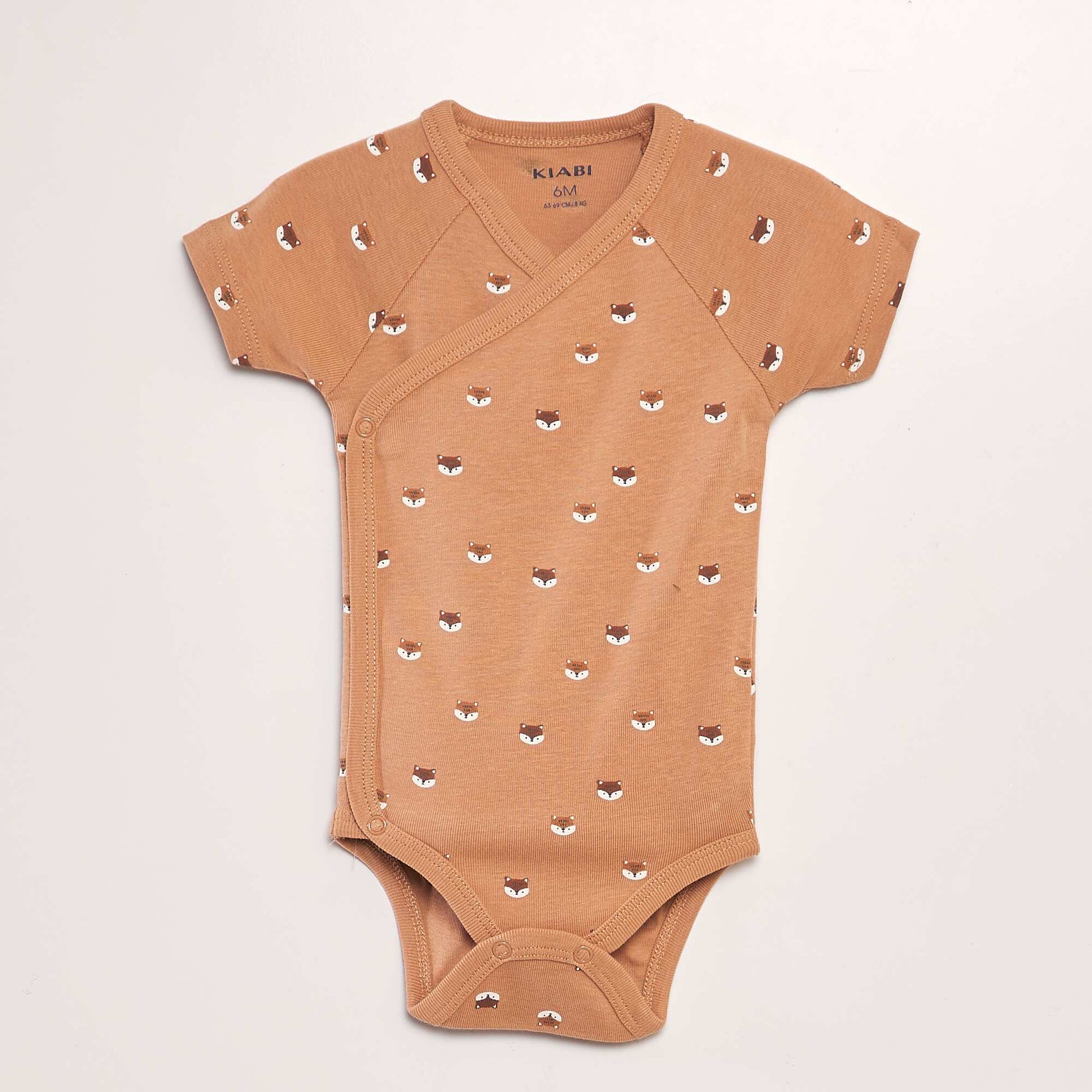 Lot de 3 bodies fantaisie Orange/vert