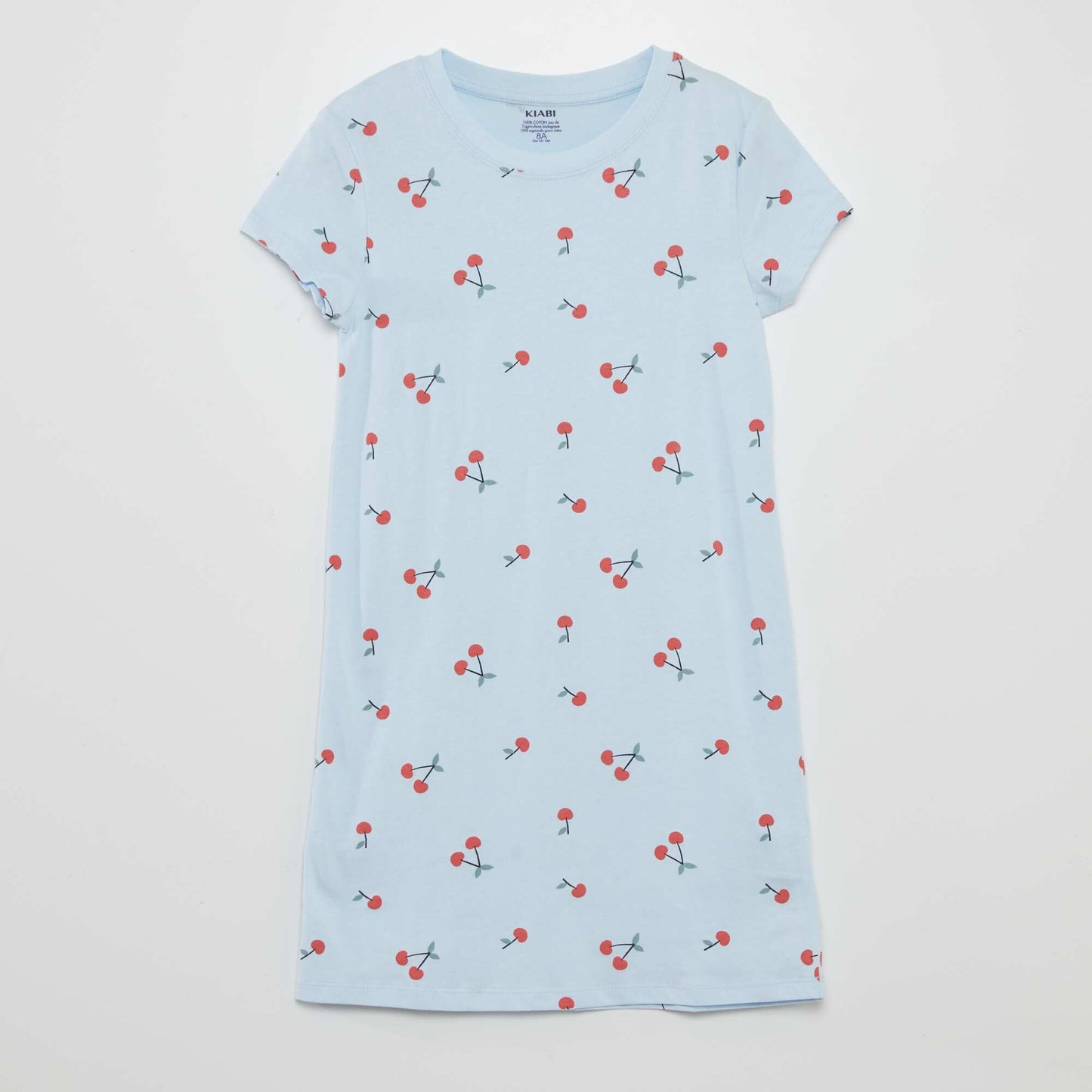 Chemise de nuit motif Bleu