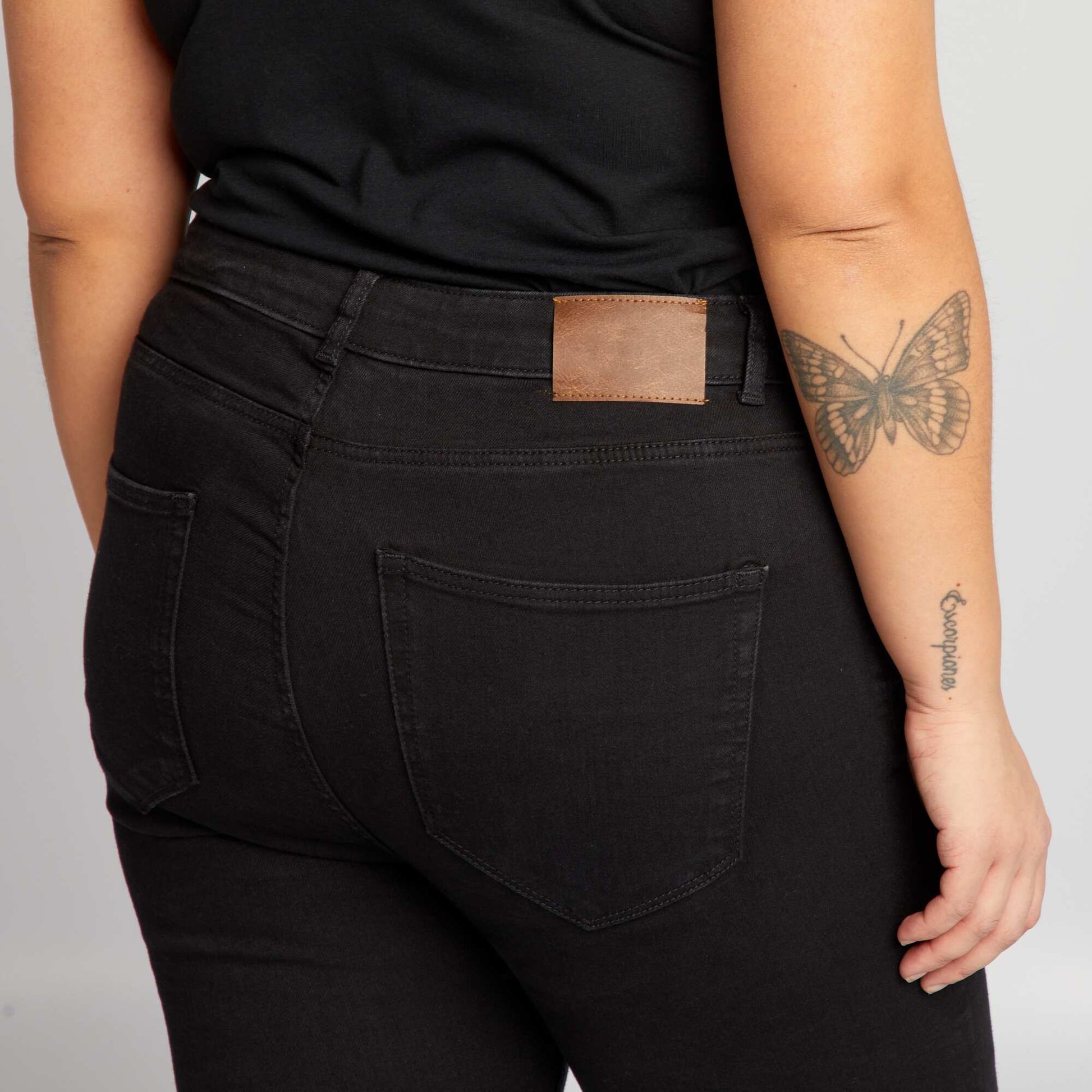 Jean skinny L28 NOIR