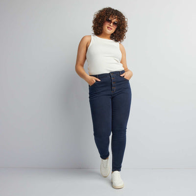 Jean skinny L28 BLEU
