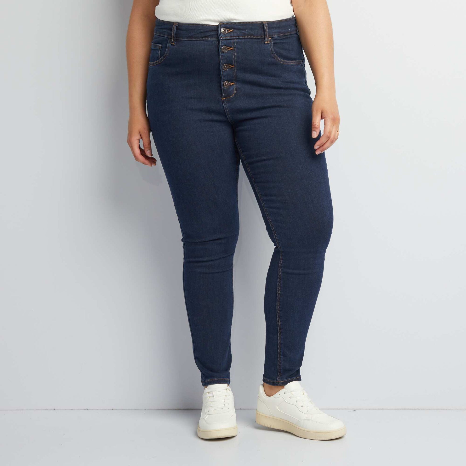Jean skinny L28 BLEU