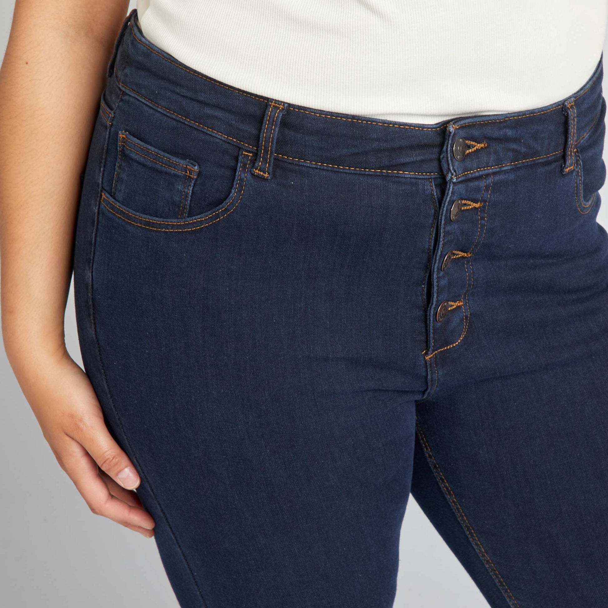 Jean skinny L28 BLEU