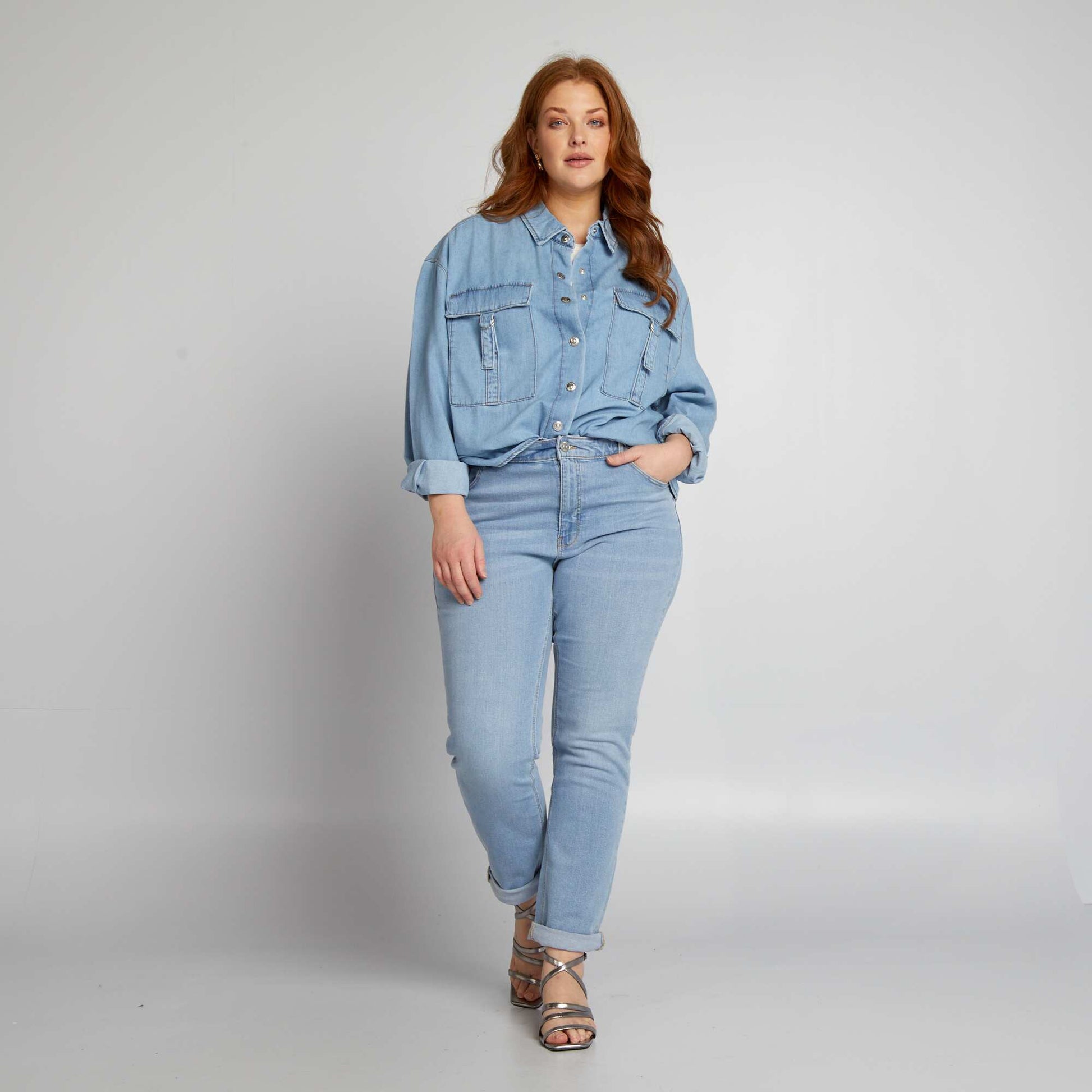 Jean regular 5 poches L30 TRIPLE STONE