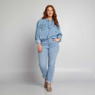 Jean regular 5 poches L30 TRIPLE STONE
