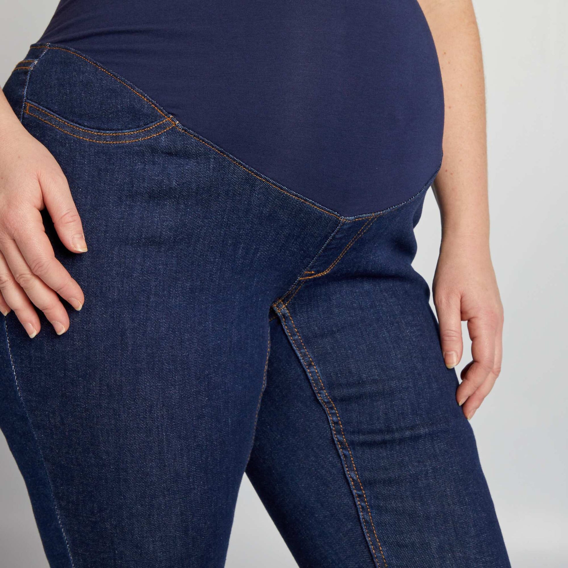 Jegging de maternité BLEU FONCé