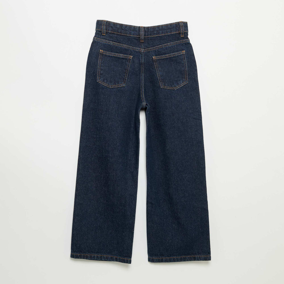 Pantalon wide leg BLEU