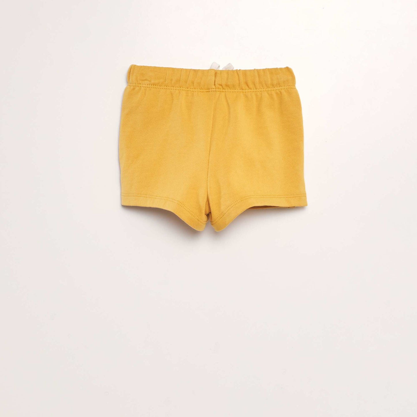 Ensemble d bardeur + short - 2 pi ces Blanc/jaune