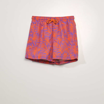 Short de bain ray Orange