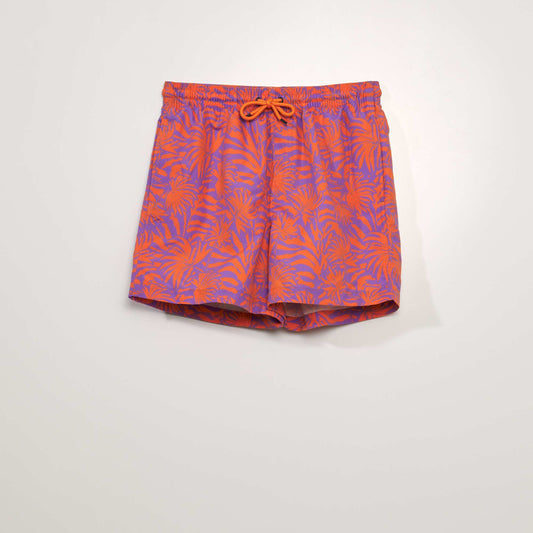 Short de bain ray  Orange