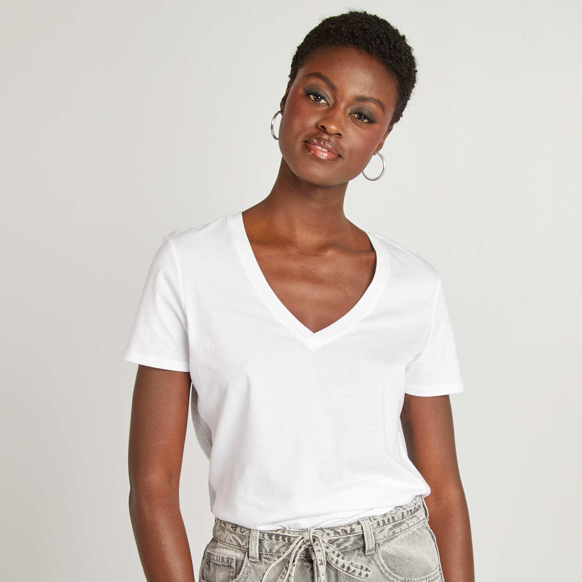 T-shirt basique BLANC