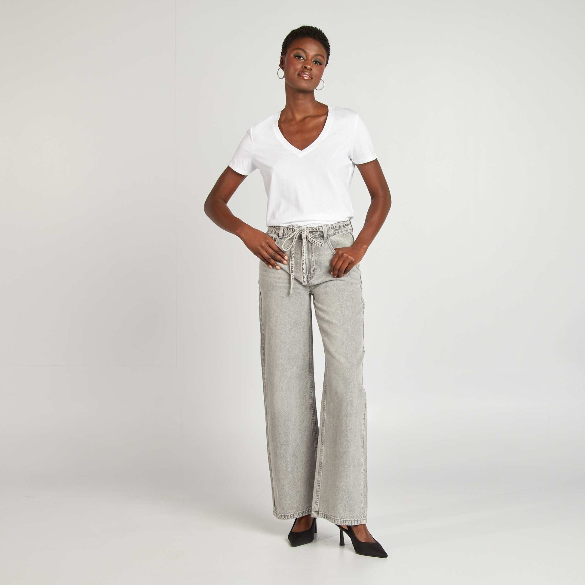 T-shirt basique BLANC