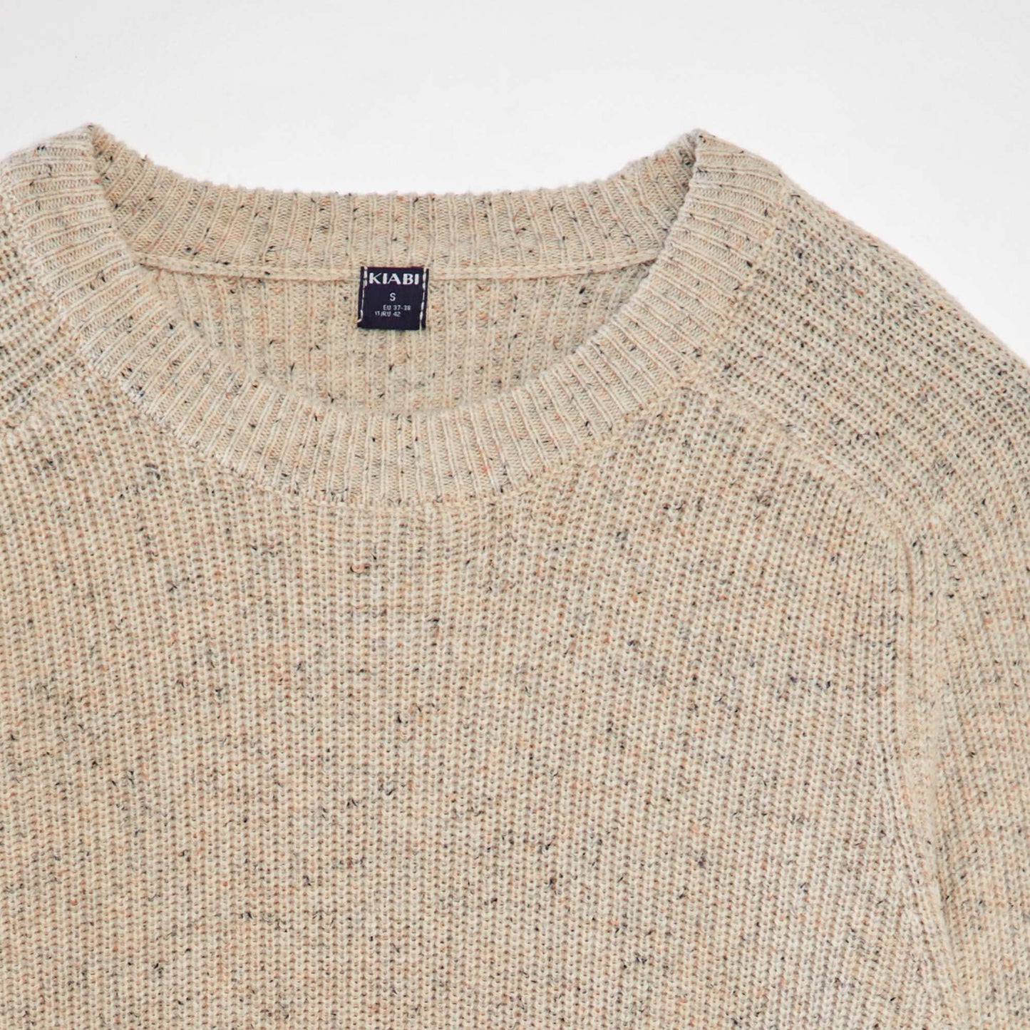 Pull en maille chin Beige