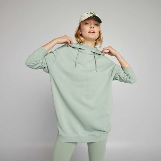 Sweat l ger capuche Vert