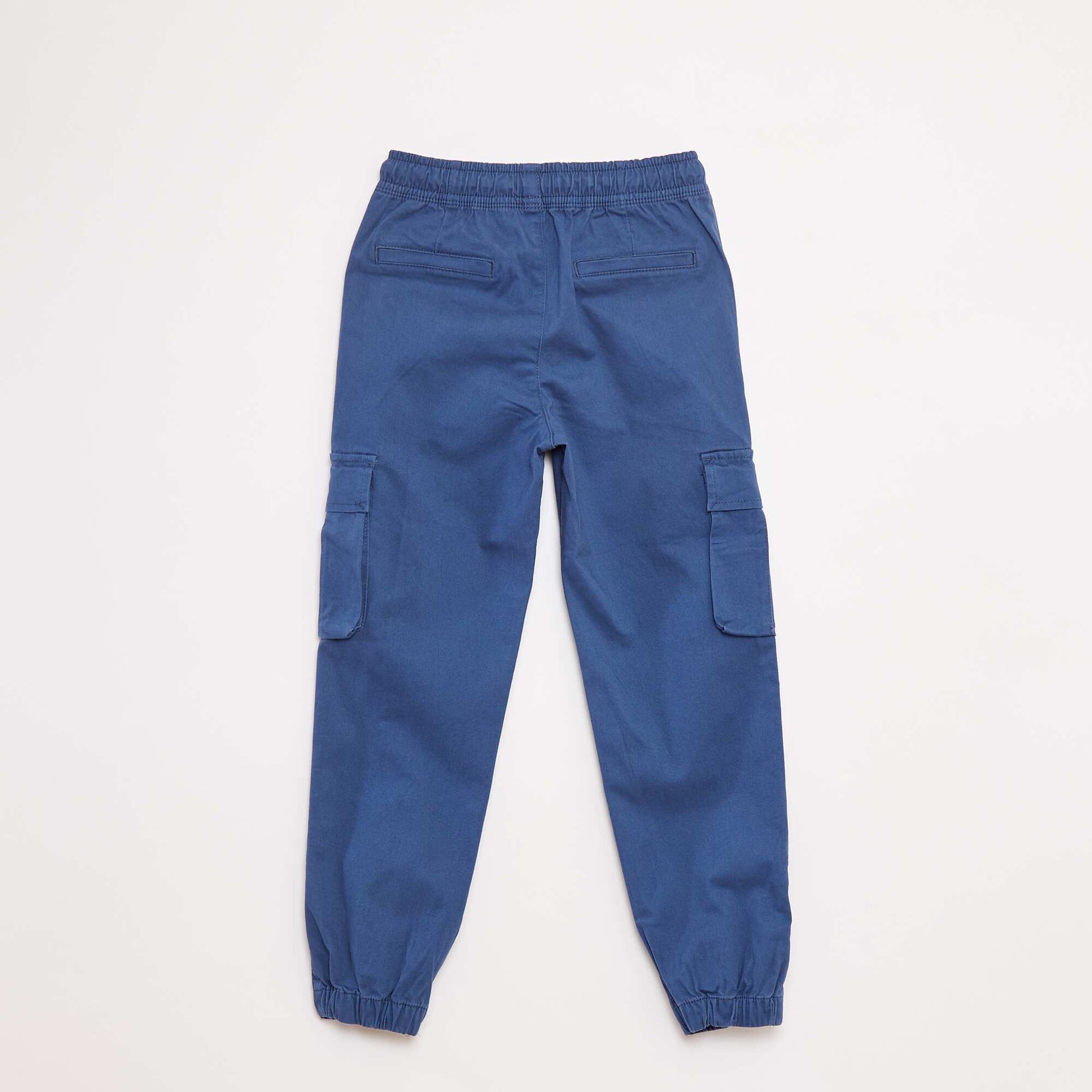 Pantalon stretch multipoches BLEU