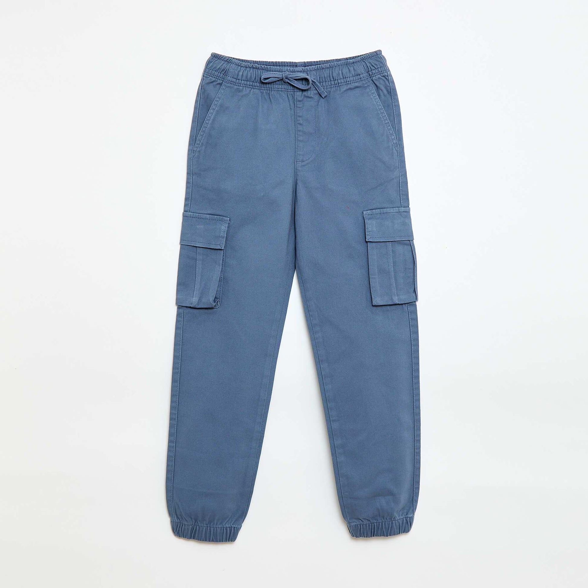 Pantalon stretch multipoches BLEU