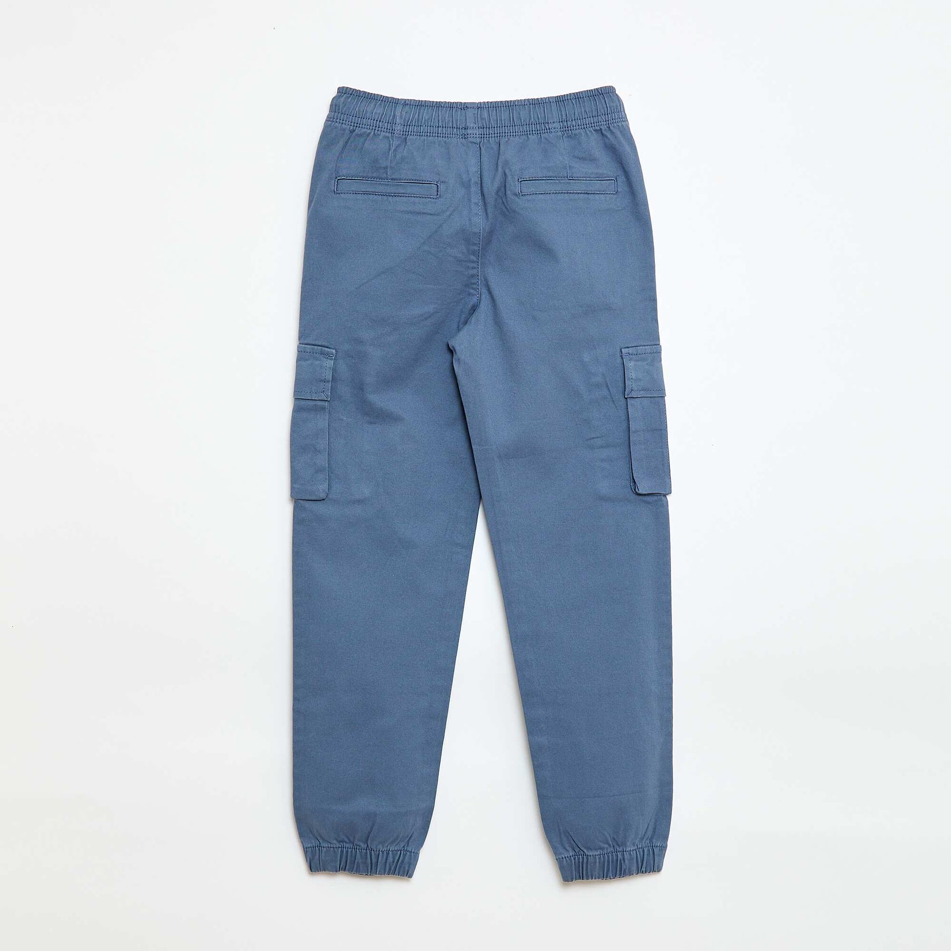 Pantalon stretch multipoches BLEU