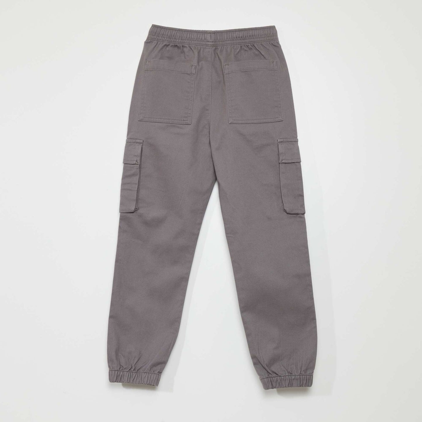 Pantalon stretch multipoches Gris