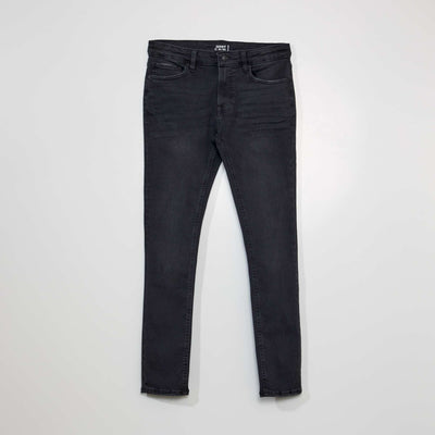 Jean skinny - L30 NOIR DéLAVé